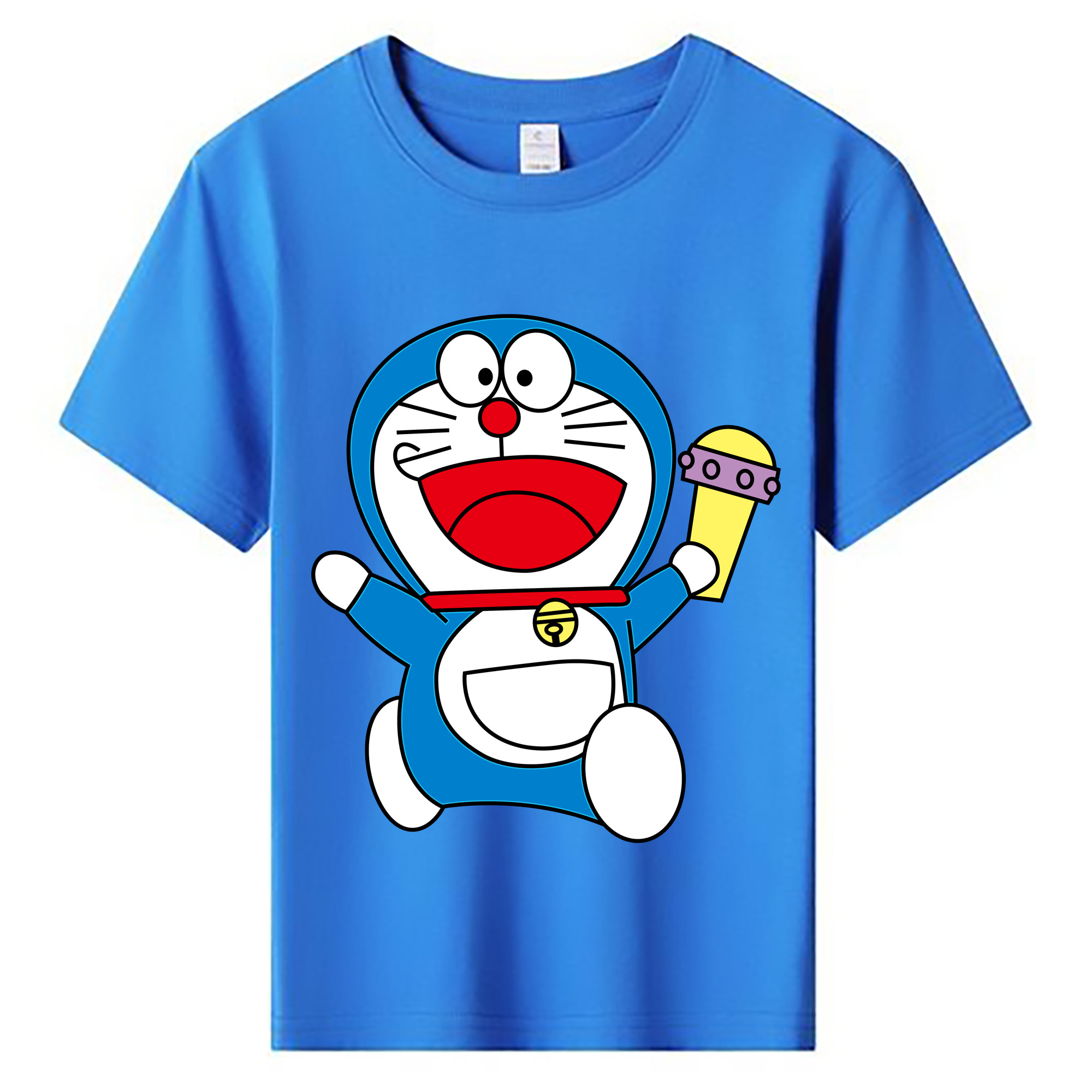 （画像用） ドラえもん Doraemon 綿100％キッズTシャツ（フロントプリント）